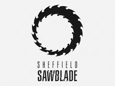 Sheffield Sawblade brand frisbee logo ultimate