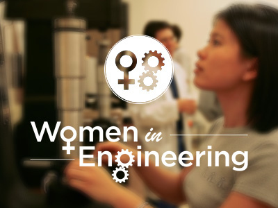 Women in Engineering engineering gotham logo type women