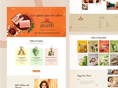 LeverAyush Website Design Concept For Bangladesh app bangladesh body concept design homepage leverayush products skin ui ux
