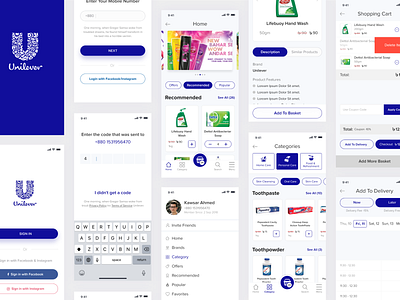 Unilever Ecommerce Mobile App [Concept] AXD android app appdesign bangladesh bd bdecommerce cart concept google interfacedesign iosapp lux mobile product unilever unileverbd unilevermobileapp unileverproduct uxdesign webdesign