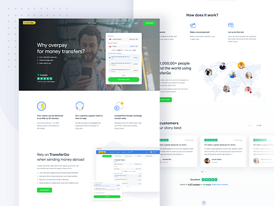 Transfergo Website Redesign Concept currency designsystem dollar finance money moneytransfer onlinepayment payment paymentmethod product design redesign transfergo typography userinterface ux wallet walletredesign web website websiteredesign
