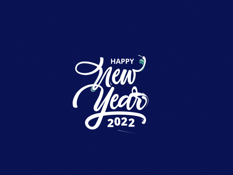 Animated Congrats | HNY 2022 2022 2d after effects animation christmass design graphic design happy new year hny illustration motion design motion graphics ui