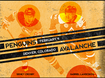 February 9 - Penguins vs Avalanche