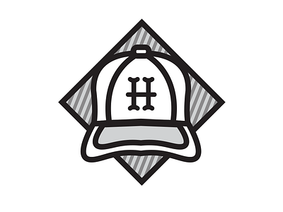 The Great Hambino baseball logo