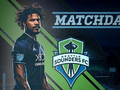 July 23 - Seattle Sounders vs San Jose Quakes football gameday graphic design seattle soccer sounders sports design