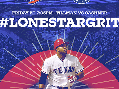 July 28 - Baltimore vs Texas baseball gameday graphic design rangers sports design texas