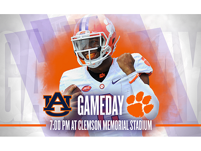 September 9 - Auburn vs Clemson