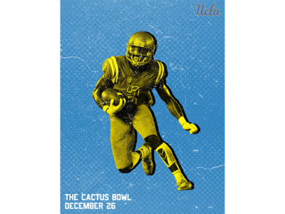 December 26 - Cactus Bowl bruins cactus bowl football gameday graphic design ncaa sports design ucla