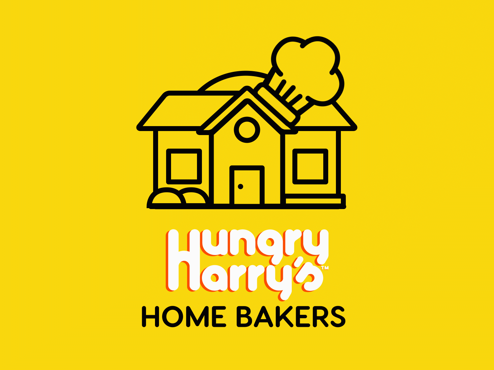 Hungry Harry's Home Bakers after effects baker house illustration mograph