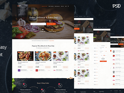 Food Online - ordering from local restaurants food delivery food delivery site food for pickup or delivery food order online food delivery online food ordering order from local restaurants order takeaway ordering online ordering online system restaurant psd restaurants directory