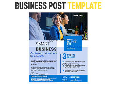 business post template business poster flayer design graphicdesign social media post template