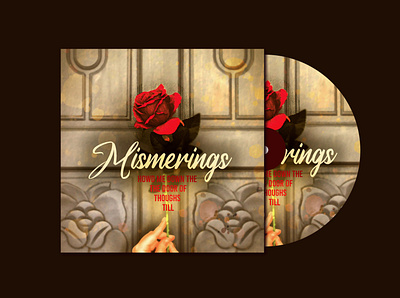 Album Cover album cover album cover art artistic cover art cover design graphic design music album cover romantic vinyl mockup vinyl record