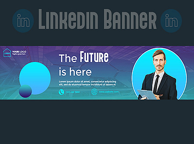 Linkedin Banner banner banner design company banner cover cover design graphic design linkedin banner linkedin cover linkedin profile
