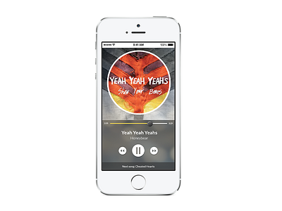 Music Mobile App application dailyui listeningmusic mobile mobile app mobileui music app sound ui userinterface ux