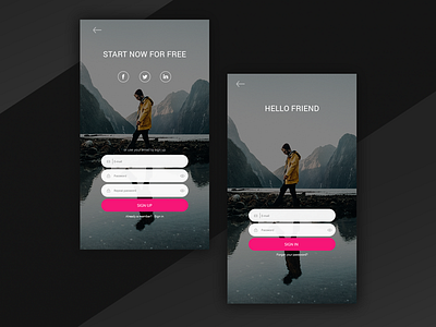 Daily UI #1 - Sign Up