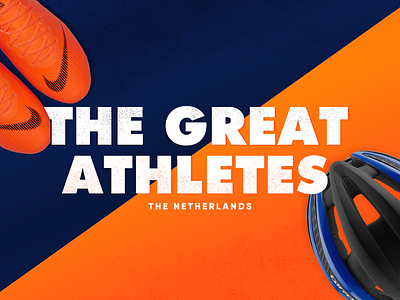 The Great Athletes Series: #1 The Netherlands - Cover