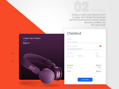 Daily UI #2 - Checkout