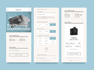Parachūt Earn Dashboard app brand branding clean collage collage art design layout layout design layoutdesign layouts minimal photography ui ux web web design webdesign website website design