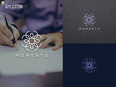 balanced geometric M Monogram logo 4 fashion branding fashion logo geometric logo logo design services luxury logo m logo