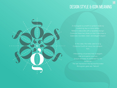 balanced geometric G Monogram logo 2