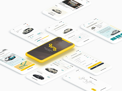 Car Subscription App product design