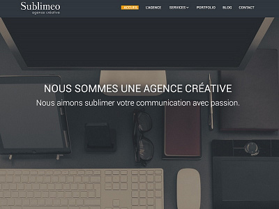 Sublimeo V3 photo responsive ui ux webdesign