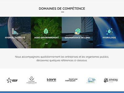 Eco friendly interface design blue eco environment green icon nature renewable responsive design ui ux water webdesign
