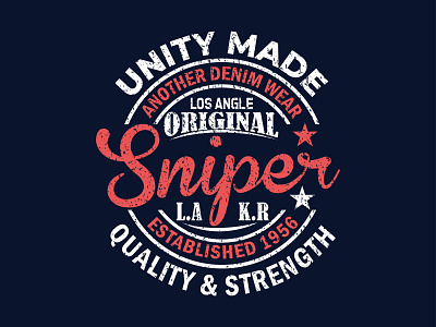 Sniper T-Shirt Design