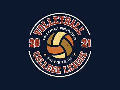 Volleyball T-Shirt Design branding design modern t shirt t shirt typography