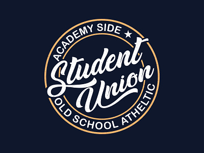 Student union T-Shirt design branding graphic design logo t shirt typography