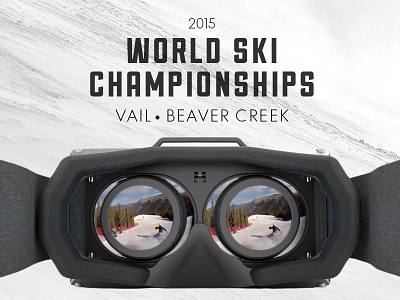 Oculus rift virtual reality skiing championships skiing storytelling vail virtual reality