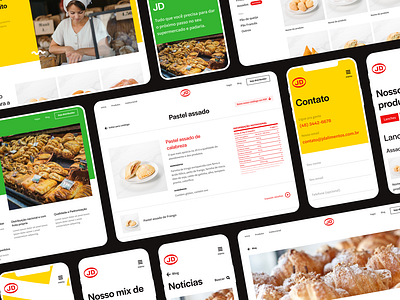 Responsive Website - JD Alimentos