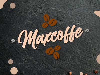 coffeshop lettering concept