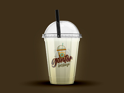 cup coffe ikpm berbagi 3d branding graphic design logo