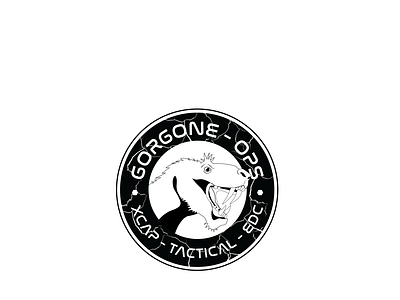 Gorgone Ops Patch Design app design graphic design illustration logo