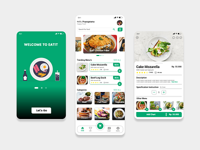 Eatit Apps eat food and drink food app design food app ui food application food apps food delivery