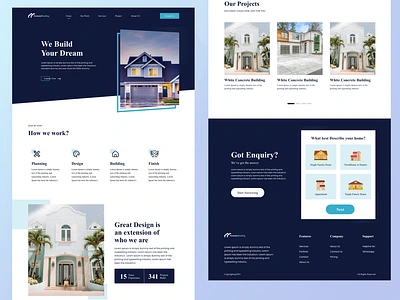 Rooftop - Web Design branding ui ux web design