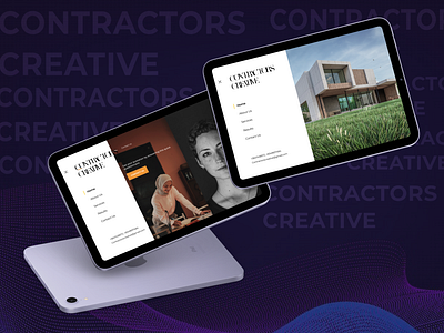 Contractors Creative Web Page