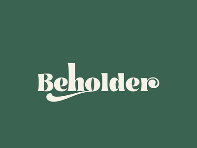 Beholder ~ Tote Bag Brand Design