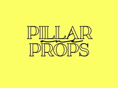 Pillar & Props~ Kids Swimwear Branding branding design graphic design graphicdesign illustration logo youtube channel art