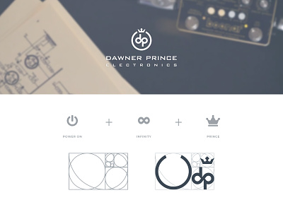 Dawner Prince - Logo Design brand branding design geometry golden ratio illustrator logo logo design mark vector