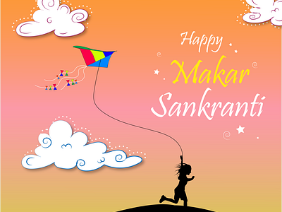 Makar Sankranti adobe adobeillustrator art artist artoftheday artwork digitalart digitalartist digitalartwork digitalcreation digitalillustration graphic graphicdesign graphicdesigner illustrationartist illustrations kitefestival vectorartwork visualdesign graphic visualdesigner