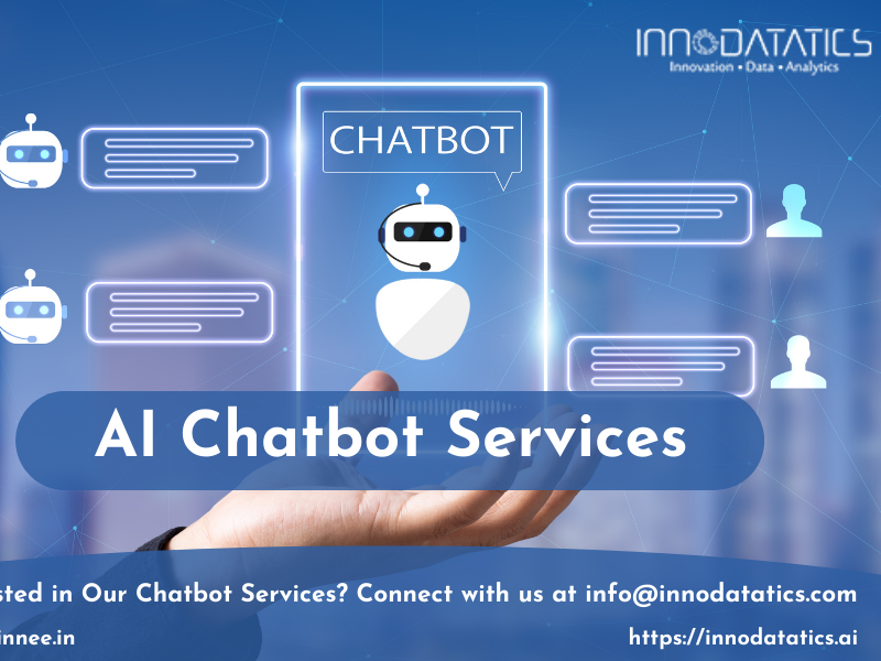 AI conversational Chatbot Services – Innodatatics by aiv on Dribbble