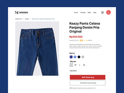 #ExplorationUI - Clothes Shop Product Checkout business checkout clothes desktop ecommerce fashion modern order page pants payment shop store typography user experience user interface website