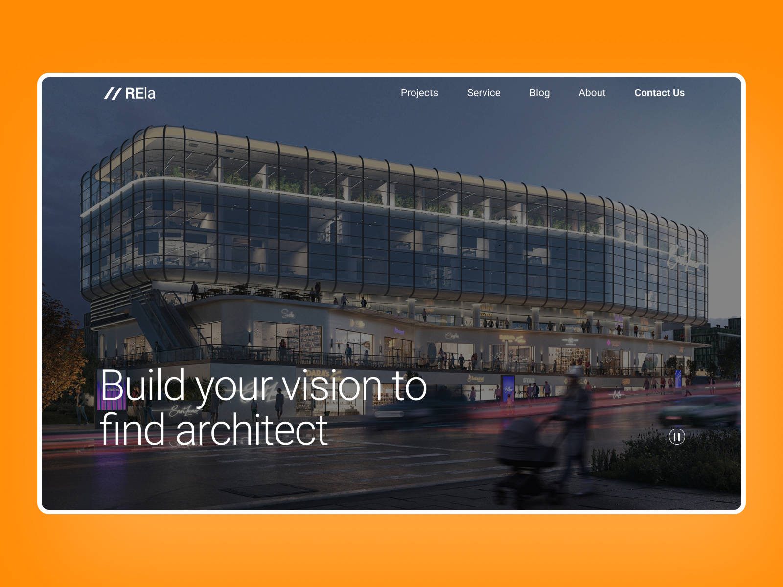 Architecture Landing Page Design by Tanjim Islam on Dribbble