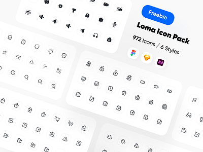 loma icon pack (972 icons)🔥🔥 apple branding clean daily ui design designer icon icon design icon pack iconography icons icons set iconset illustration interface minimal mobile ui ui ux vector