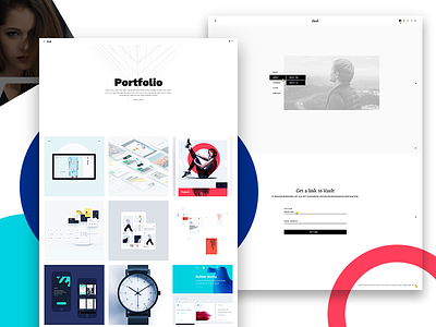 Zeal - Creative Portfolio & Blogging Theme clean menu newsletter portfolio serif simple