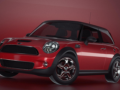 Mini Car 3D Product Visualization