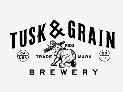 Tusk and Grain Brewery ampersand beer brewery elephant ptarmak zigavoo