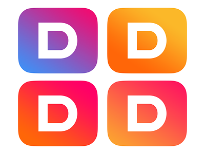 Help me pick one color d gradient icon personal